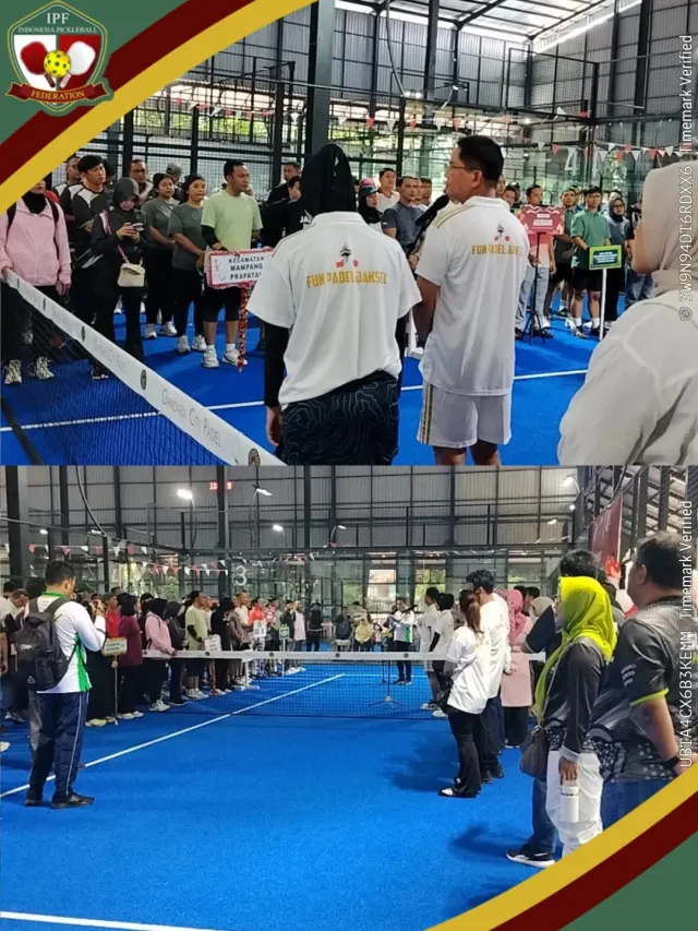 Dukung Gaya Hidup Sehat, Wali Kota Jakarta Selatan Hadiri Acara 'Fun Padel' di Gandaria City — Olahraga
